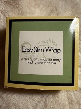 NEW IN BOX! EASY SLIM BODY WRAP KIT BY NEW HEALTH 8 SPA QUALITY TREATMENTS